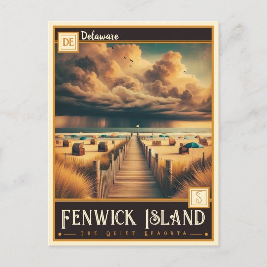 Fenwick Island, Delaware |  Briefkaart (Voorkant)