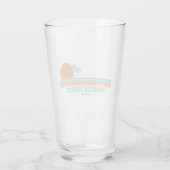 Fenwick Island Delaware Sun Palm Trees Glas (Achterkant)