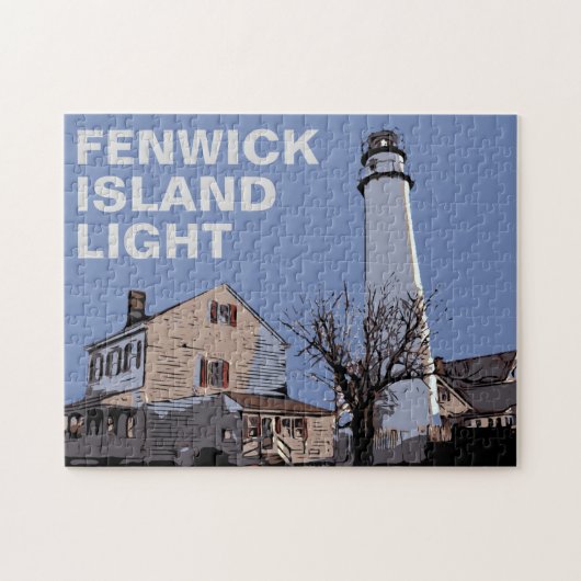 FENWICK ISLAND LIGHT LEGPUZZEL (Horizontaal)
