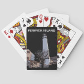 FENWICK ISLAND LIGHT POKERKAARTEN (Achterkant)