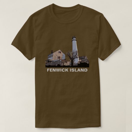 FENWICK ISLAND LIGHT T-SHIRT (Design voorkant)