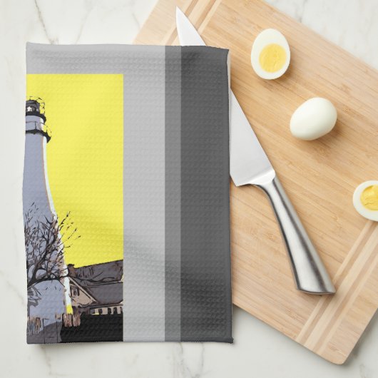 FENWICK ISLAND LIGHTHOUSE THEEDOEK (Quarter Fold)