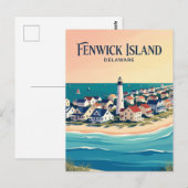 Fenwick Island VS Briefkaart (Voorkant / Achterkant)