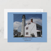 Fenwick Island Vuurtoren Briefkaart (Voorkant / Achterkant)