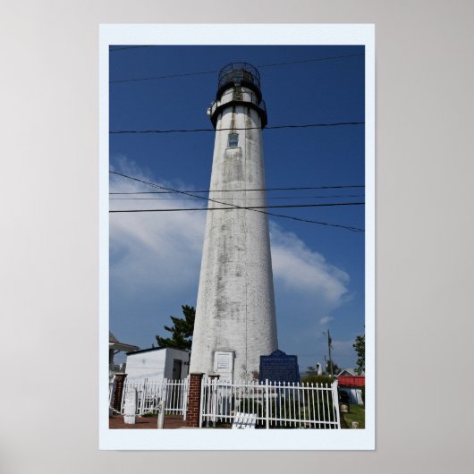 Fenwick Island Vuurtoren Poster (Voorkant)