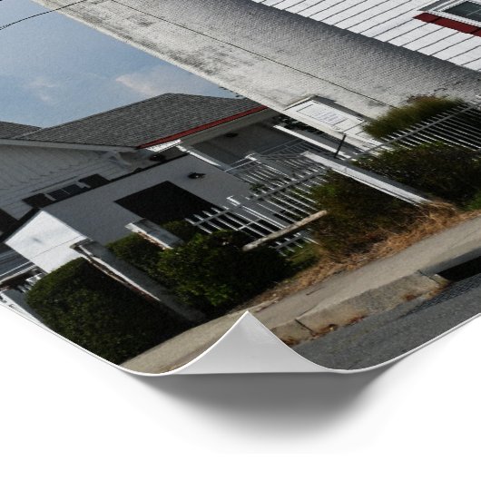 Fenwick Island Vuurtoren Poster (Hoek)