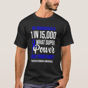 Fenylketonuria Pku Sterke aankomende kleinkind Awa T-shirt