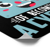 Fenyorthodontische tandarts wordt een schimmeldode poster (Hoek)