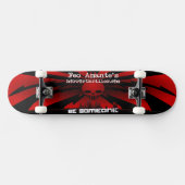 Feo Amante's Horror Thriller skateboard (Horizontaal)