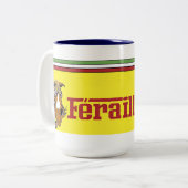 Ferailleri-mok Tweekleurige Koffiemok (Voorkant links)