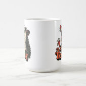 Feral Angry Possum niet vandaag typografie Koffiemok (Center)