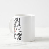 Feral But Festive, Overstimulated But Festive  Koffiemok (Voorkant links)