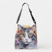 Feral Calico #87 Crossbody Tas (Achterkant)