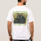Feral Cat T-shirt (Achterkant)