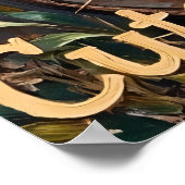 Feral en Fancy: Wasbeer op  Wheel Poster (Hoek)