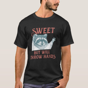Feral Girl Beach Zomer Grappig Feral Wasbeer Zomer T-shirt