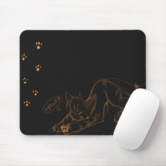 Feral Kaeko Yawn Mousepad Muismat (Met muis)
