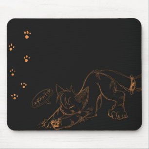 Feral Kaeko Yawn Mousepad Muismat