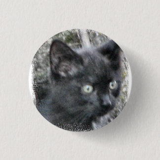 Feral kitten Small-knop Ronde Button 3,2 Cm