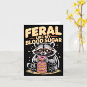 Feral Like My Blood Sugar  Kaart (Gele Bloem)