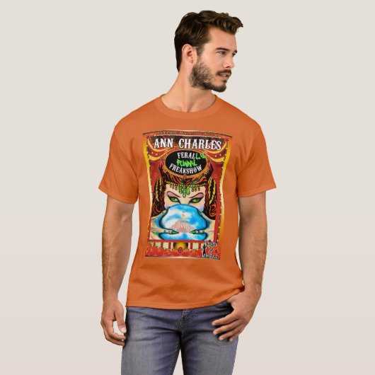 Feral-LY Funny Freakshow T-shirt van Ann Charles (Voorkant volledig)