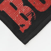 Feral maar gratis grappig 4 juli wasbeer onafhanke fleece deken (Hoek)