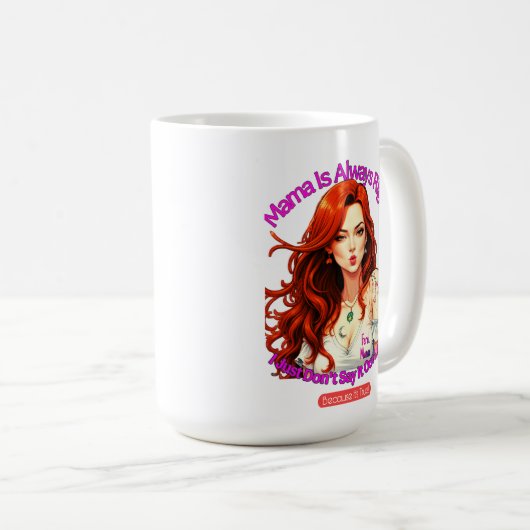 Feral Mama Koffiemok (Voorkant rechts)