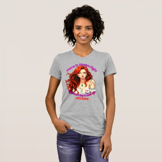 Feral Mama  T-shirt (Voorkant volledig)