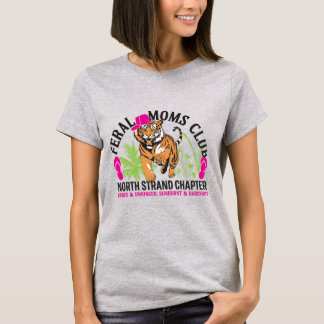 Feral Moms Club - Lichtgekleurd T-shirt Tri-Blend