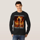 Feral naar keuze Funny Cringe Hard Skeleton Meme F T-shirt (Voorkant volledig)