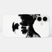 Feral on Call  – Ink Cat  Case-Mate iPhone Case (Achterkant (horizontaal))