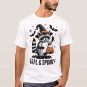 Feral Spooky Hallowen T-shirt (Voorkant)