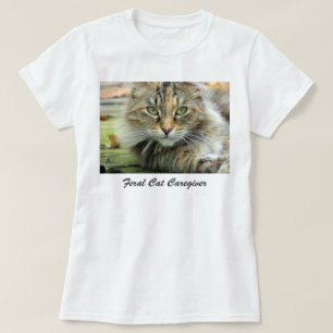 Feral Tabby Cat Caregiver T-Shrit T-shirt