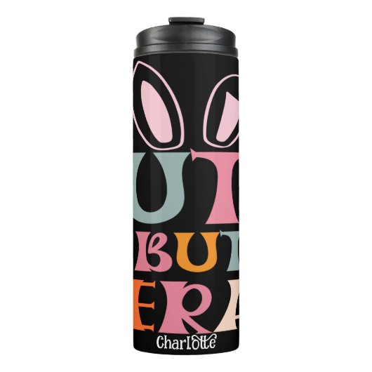 Feral Whimsy Bold Graphic T-shirt Thermosbeker (Voorkant)