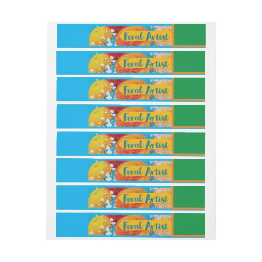 Feralartiest Adreslabel Wikkel (Vel)