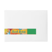 Feralartiest Adreslabel Wikkel (Voorkant)