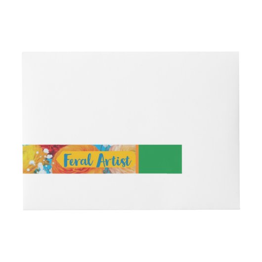 Feralartiest Adreslabel Wikkel (Voorkant)