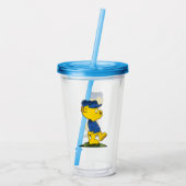 Ferald Afbeelding Boek Acryl Drinkbeker (Achterkant)
