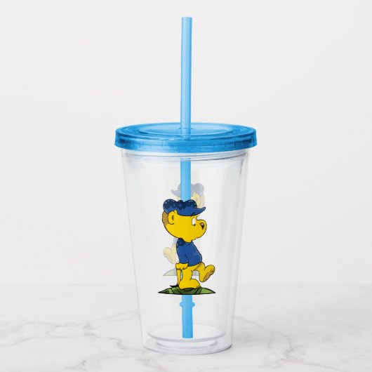 Ferald Afbeelding Boek Acryl Drinkbeker (Voorkant)