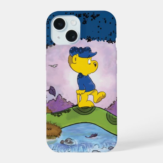 Ferald Afbeelding Boek iPhone 15 Case (Achterkant)
