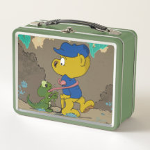 Ferald and The Baby Lizard Metal Lunch Box