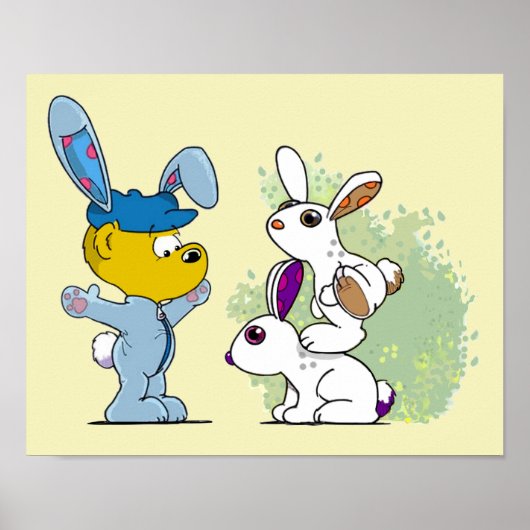 Ferald and The Bunniez Poster (Voorkant)