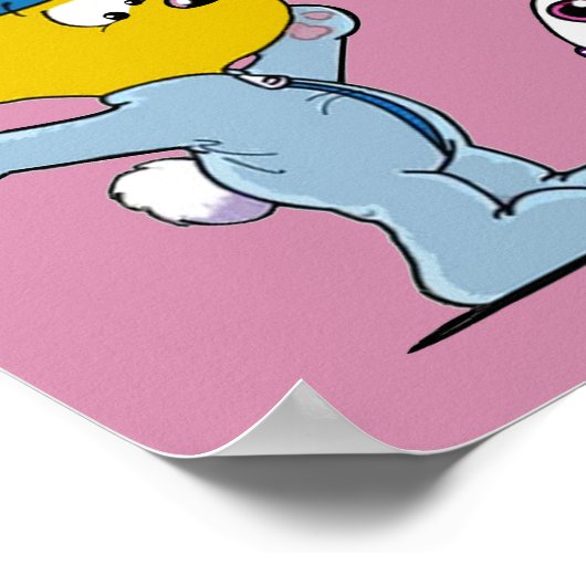 Ferald and The Bunniez Poster (Hoek)