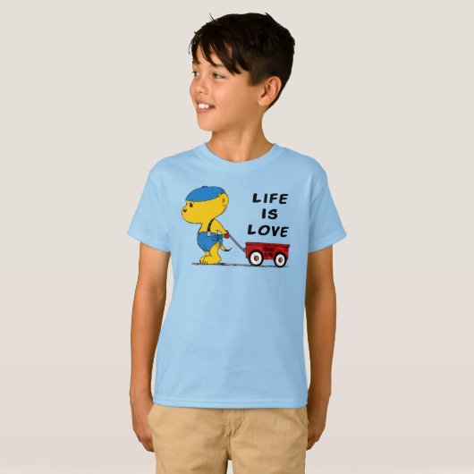 Ferald Baby | Het leven is liefde T-shirt (Voorkant volledig)