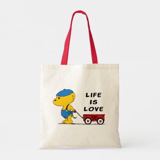 Ferald Baby | Het leven is liefde Tote Bag (Achterkant)