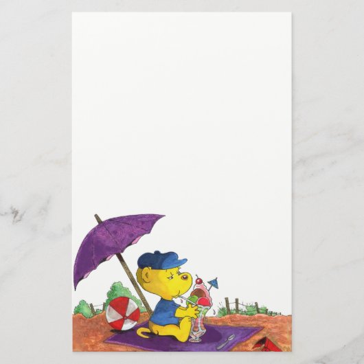 Ferald | Beach Briefpapier (Voorkant)