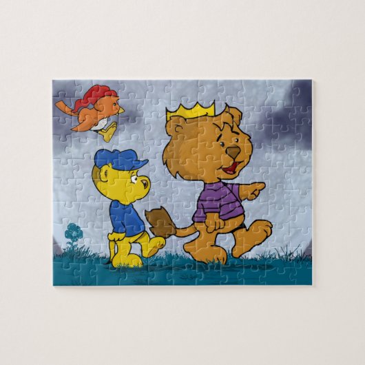Ferald, Birzy en Kingston Jigzaag Puzzle Legpuzzel (Horizontaal)