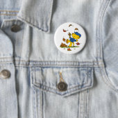 Ferald Dansding in de herfst laat Button (In situ)