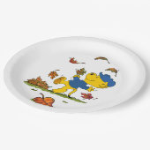 Ferald Dansding in de herfst Papieren Bordje (Gekanteld)