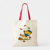 Ferald Dansding in de herfst Tote Bag (Achterkant)